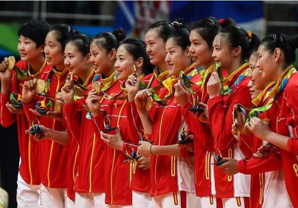 中国女排赢得2016奥运冠军